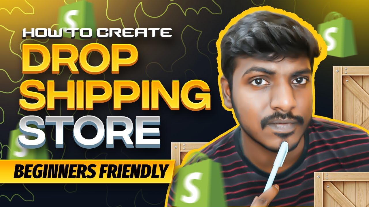 How to Create Dropshipping STORE Full Guide in 2023 |How To Make Money|Dikshit Adithya|Tamil