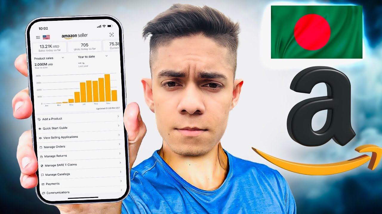 How to Sell On Amazon FBA From Bangladesh | 15 Day Challenge $14000 Sell