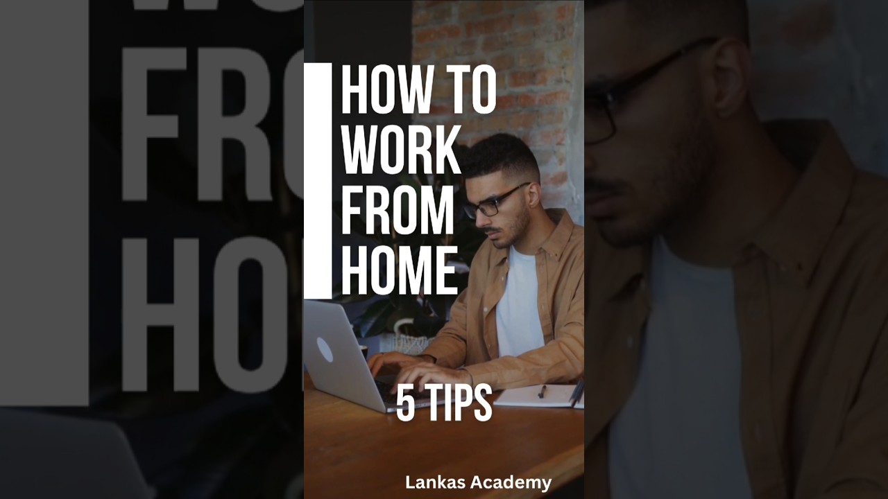 How to works from Home Learn the five TIPS  #makemoneyonline #workfromhome #workfromanywhere