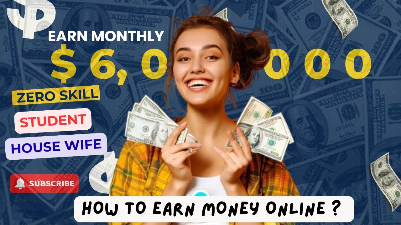 Simple tips  for Earn  Online From Home| Make Money Online |