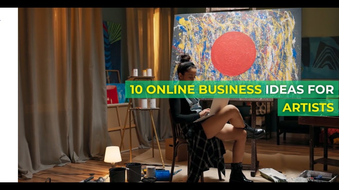 10 Online Business Ideas for Artists | Make Money Online 2023