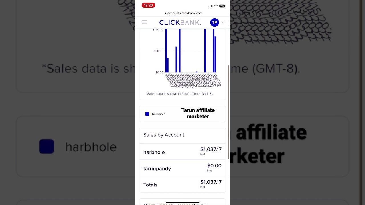 1000$ Earning Proof #clickbank #clickbanktraffic