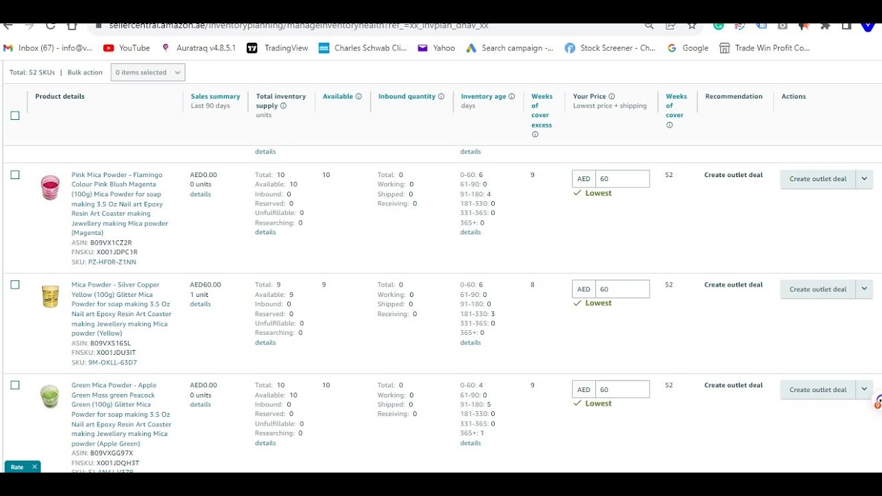 How To Check Amazon Seller Central Stock List |  Amazon FBA | Amazon FBA Tutorial | Sell On Amazon