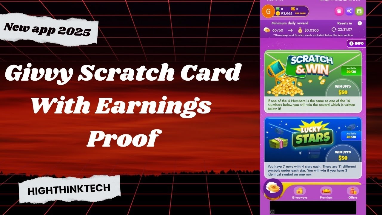 best way to earn money online | Givvy | Scratch and earn 2025