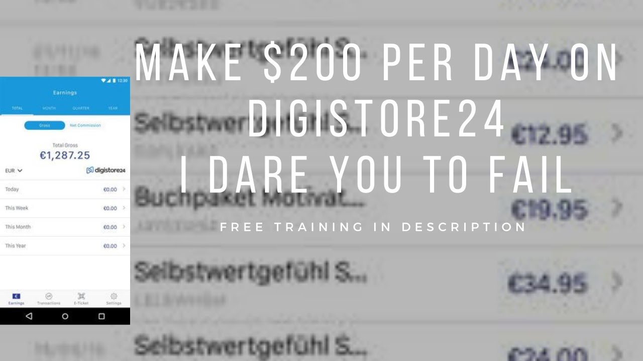 $217 Earned (Work 30 Mins per Day) | Make Money With Digistore24 Affiliate Marketing