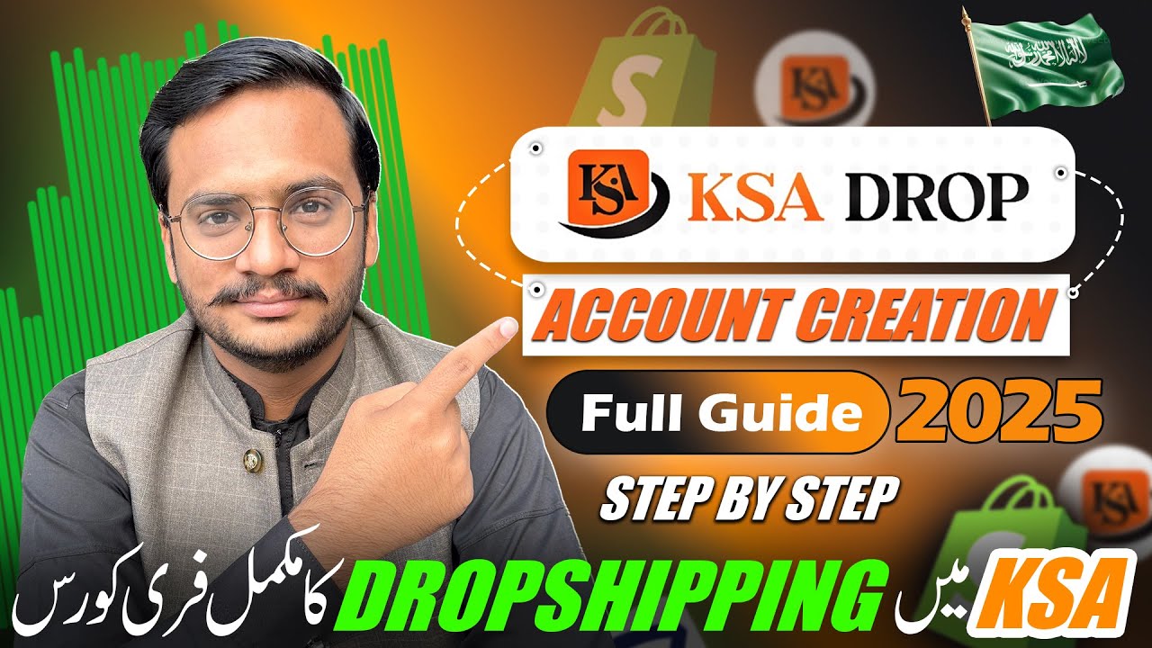 How To Create KSA Dropship Account Step By Step Guide || Shopify dropshipping