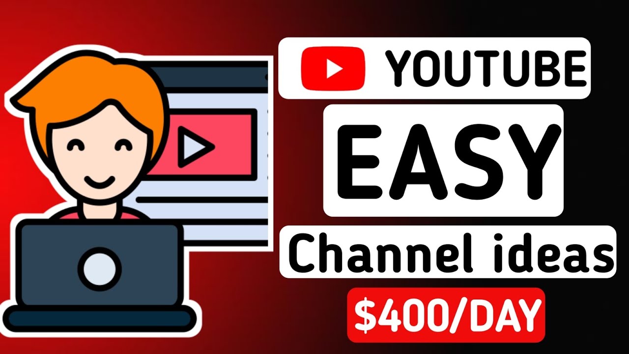 YouTube Channel EASY content Ideas 2023 Make money online From Home