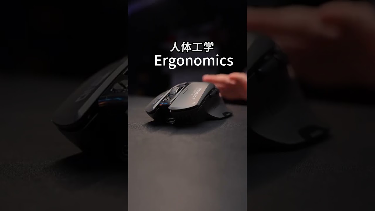 Inphic A9 Explorer Wireless Gaming Mouse 500mA Battery Level Display Ergonomics Bluetooth Office Mou