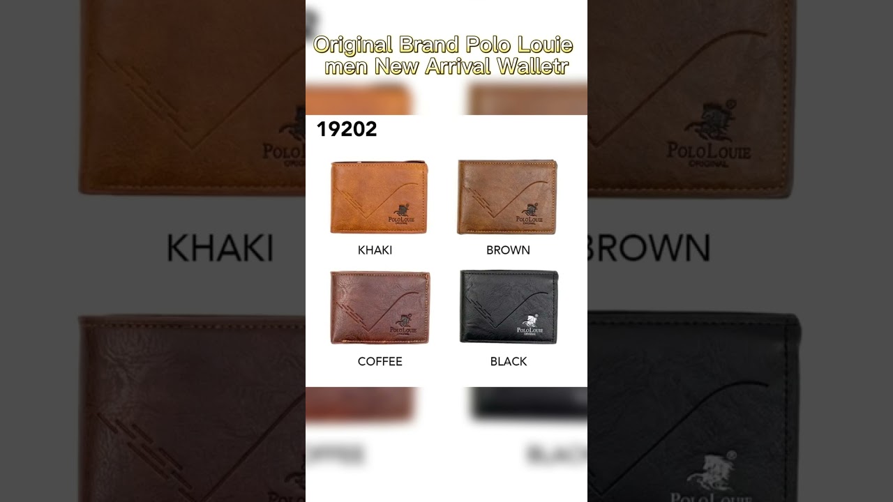 Original Brand Polo Louie men New Arrival Walletr