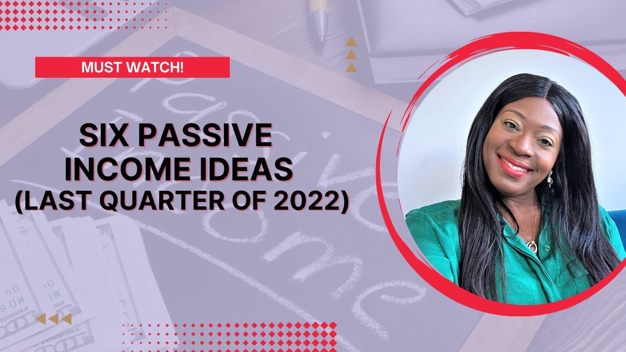 6 Passive Income Ideas 2023 | How to Make Passive Income Online | Make Money at Home