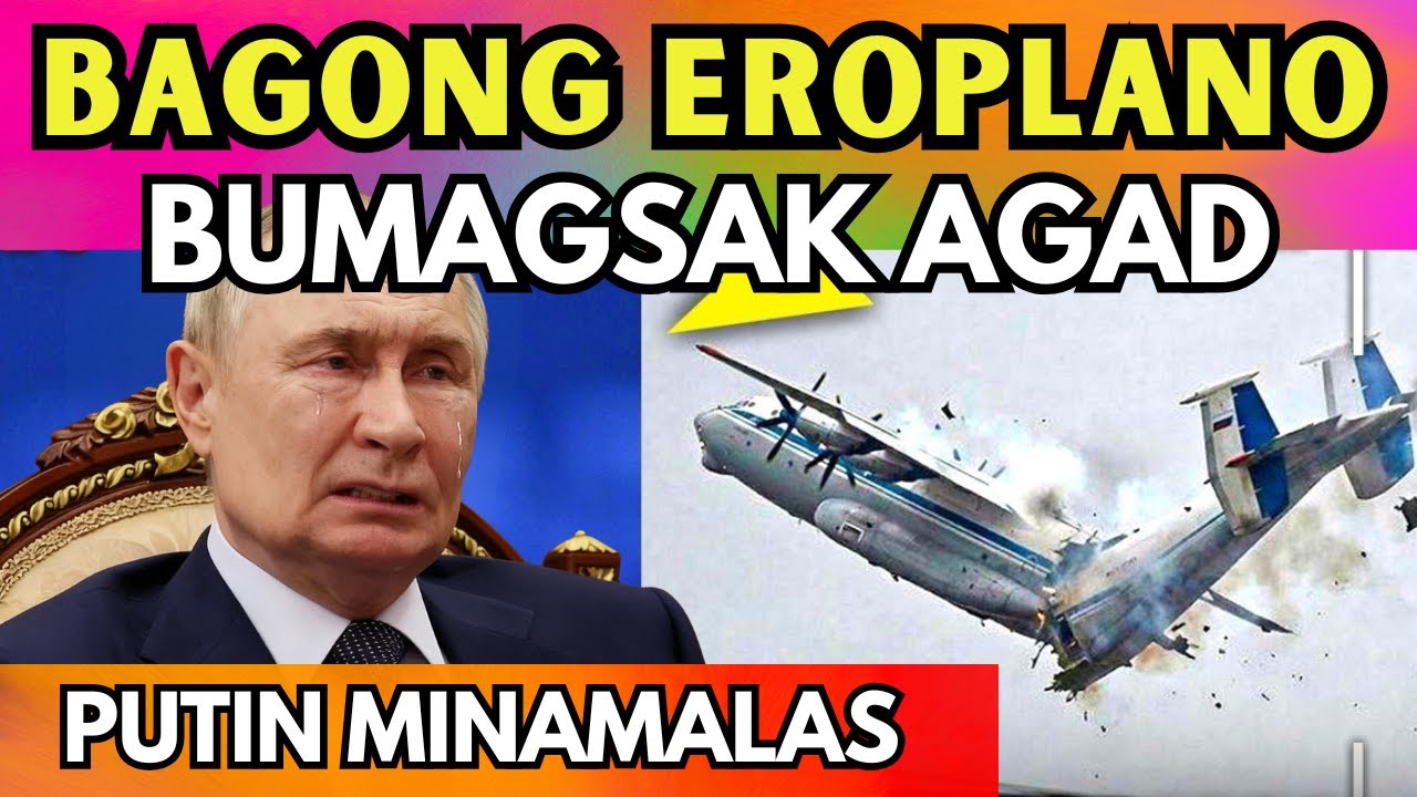 SAKUNA ang BUMUNGAD sa ARAW ni PUTIN ng BUMAGSAK ang BAGO NYANG MILITARY PLANE!