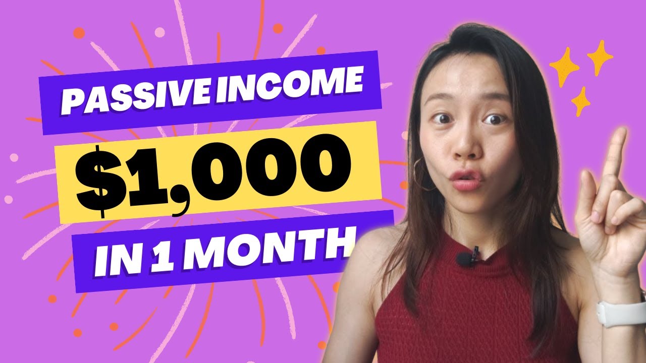 7 Passive Income Ideas For 2023 | $1,000/Mth