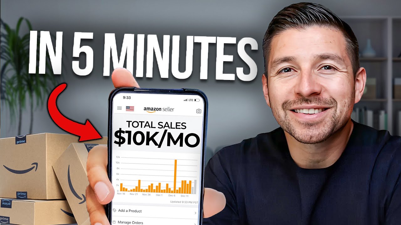 How To Sell On Amazon FBA (Beginner's 5 Minute Guide)
