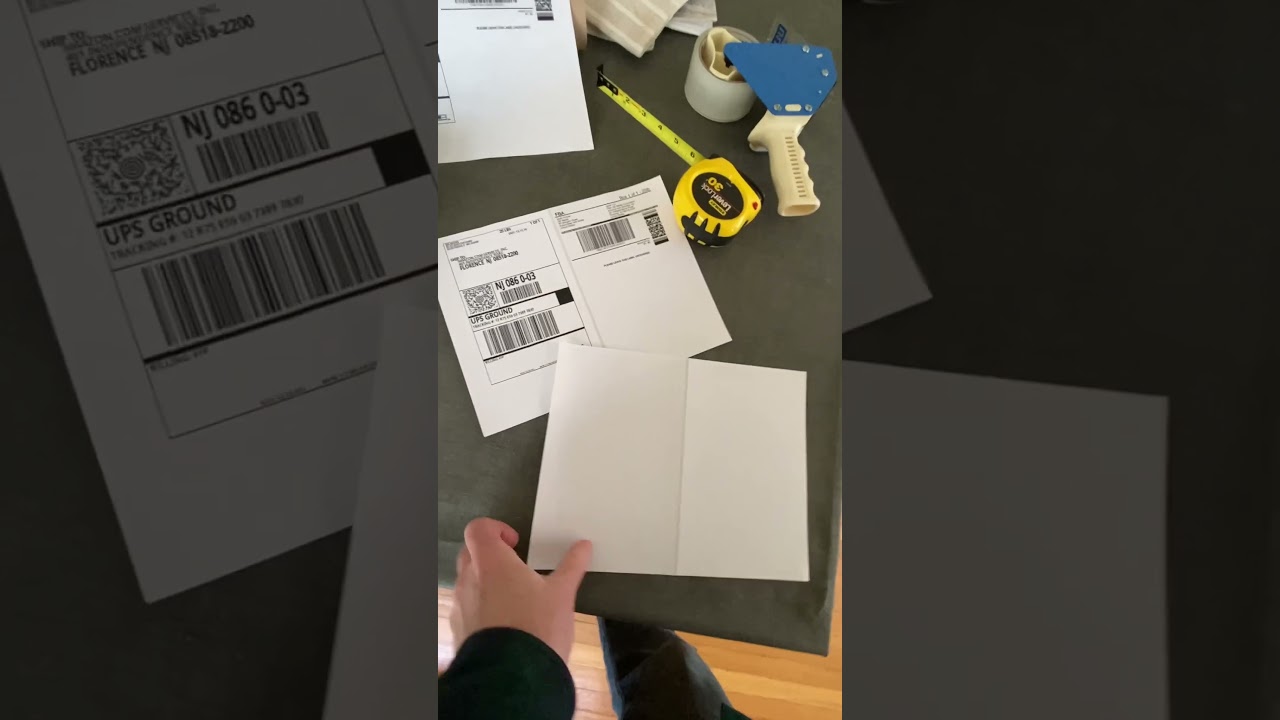 Amazon FBA shipping stickers #amazonfba #smallbusiness #fba #fbaseller