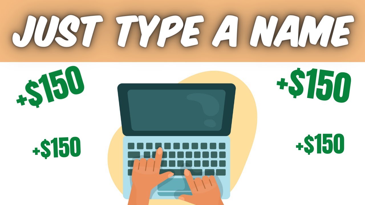 Earn $300+ Per Day Typing Names Easily (Make Money Online 2023)