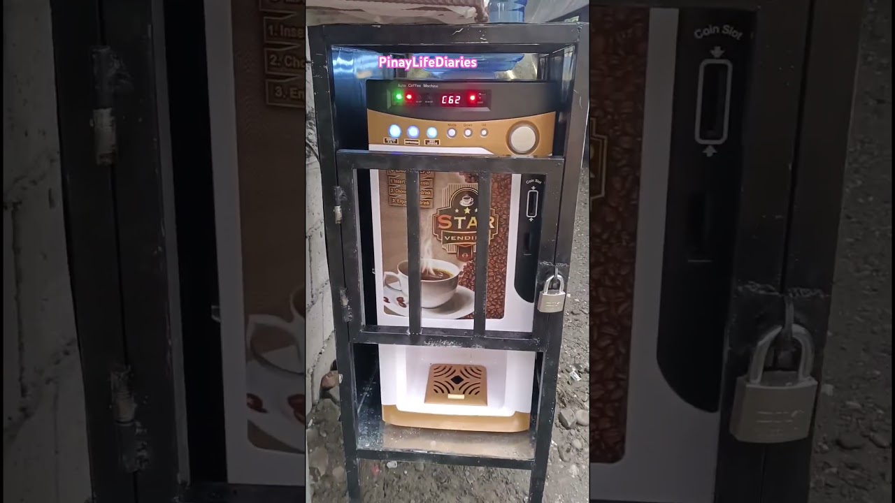 Earn passive income with a coffee vending machine! #SideHustle #Extraincome #businessidea #moneytips