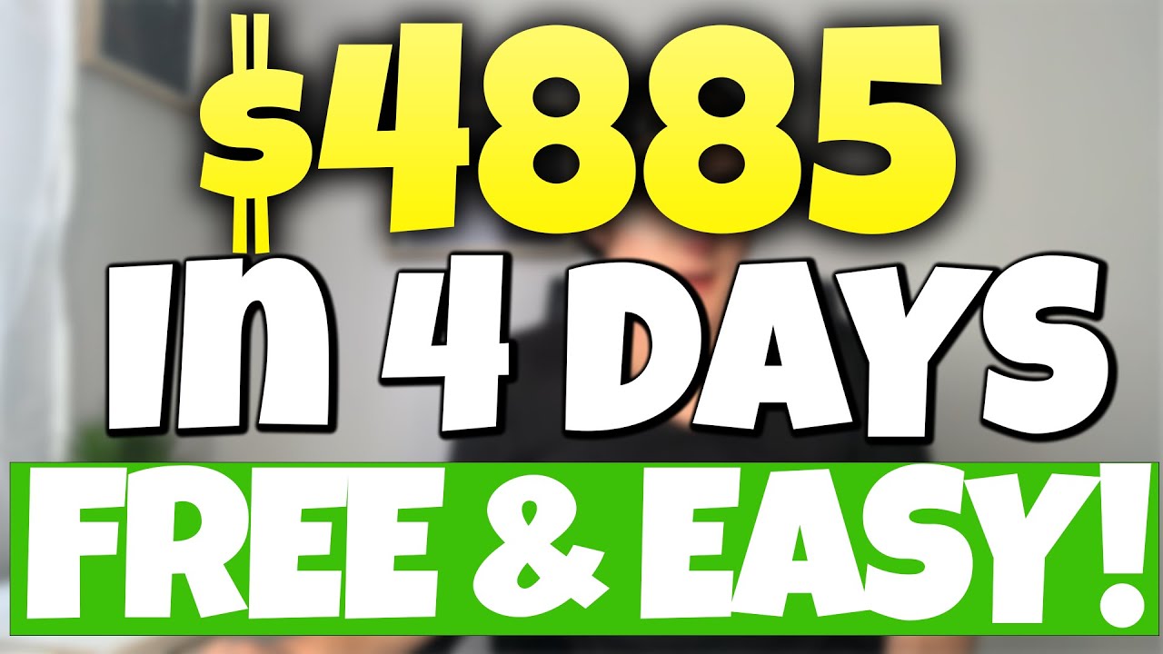 (Free) $4,885 In 4 Days | Easiest Way To Make Money Online (2023)