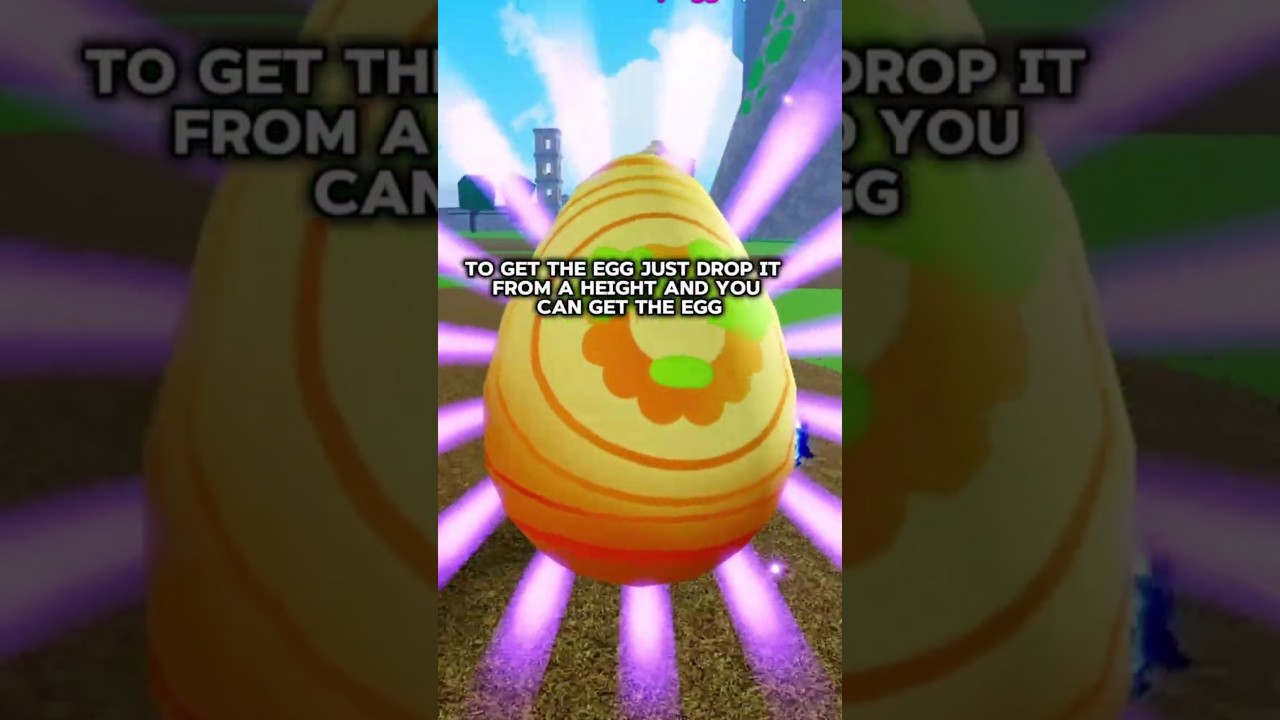 How To Get "Barrier Egg" In Blox Fruits Easter Events....