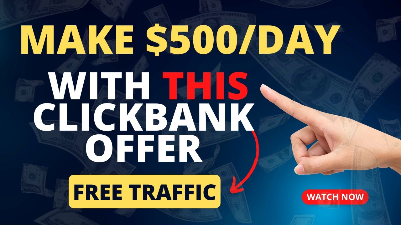 Make 500/day With This Clickbank Offer #affiliatemarketing #makemoneyonline