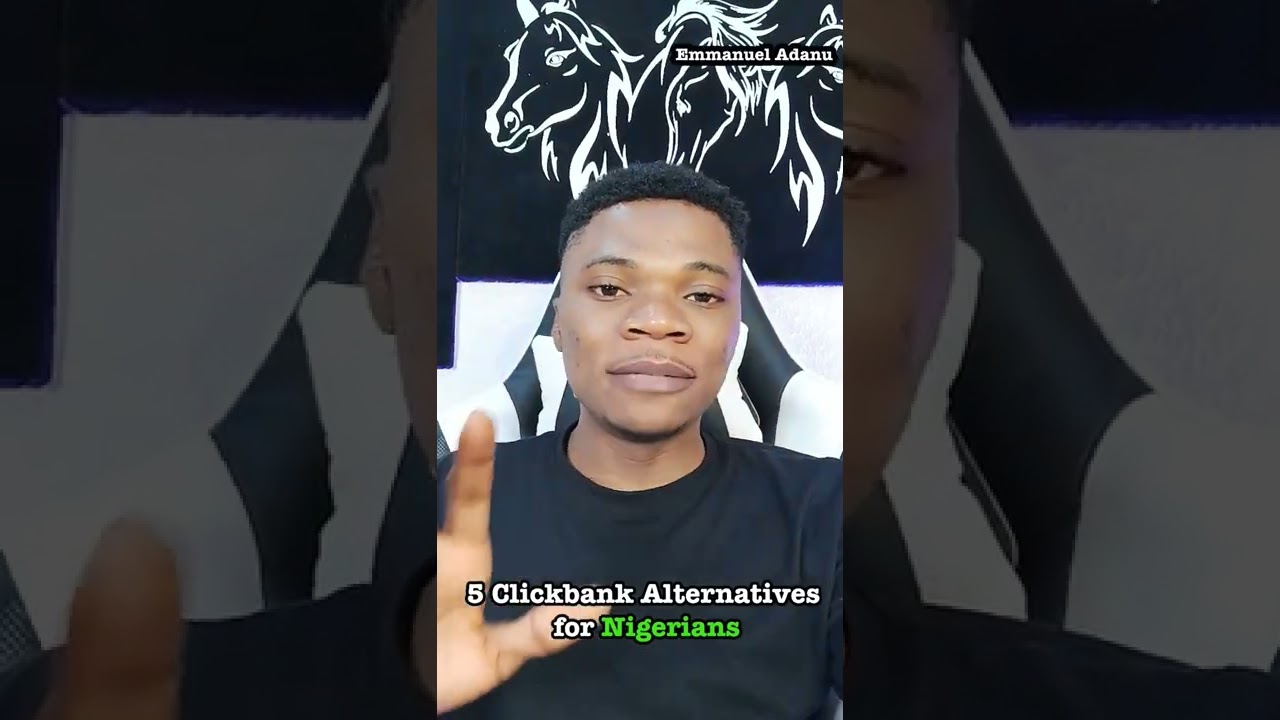 Top 5 Clickbank Alternatives for Nigerians #shorts #emmanueladanu