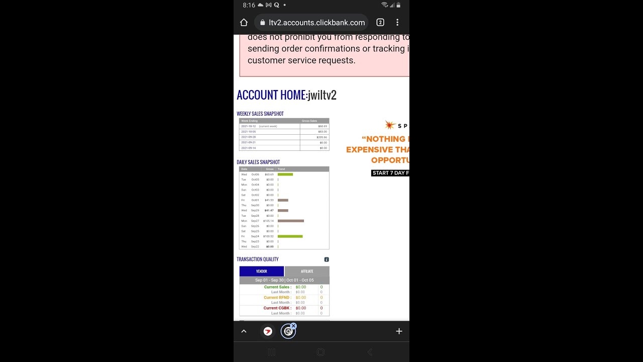 Click bank make money online with out a website