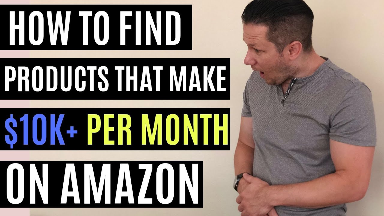 How I Find Products On Amazon FBA 2023 That MAKE ME OVER $10,000 a Month EACH!