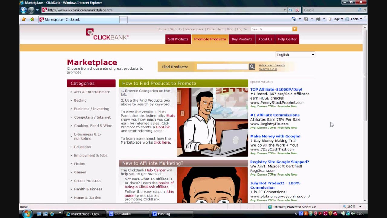 Internet Tutor Clickbank Basics - Make Money Online
