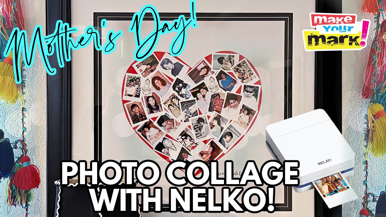 Mother's Day Collage with my Nelko Pocket Printer!