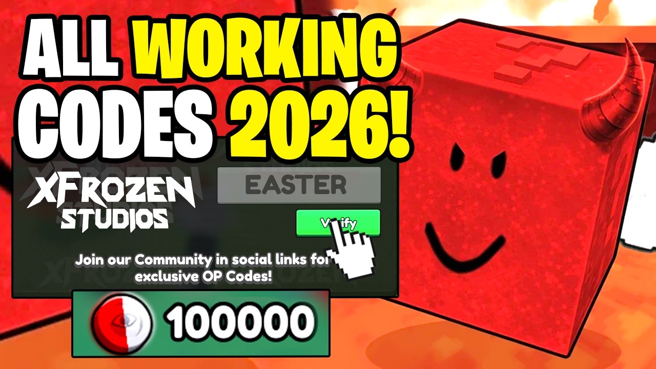 *NEW* ALL WORKING CODES FOR BE A LUCKY BLOCK IN 2026! ROBLOX BE A LUCKY BLOCK CODES
