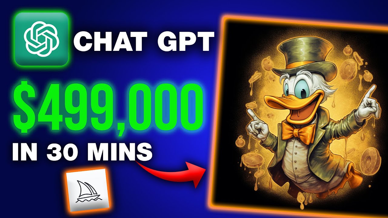Passive Income 2023 with ChatGPT without MidJourney