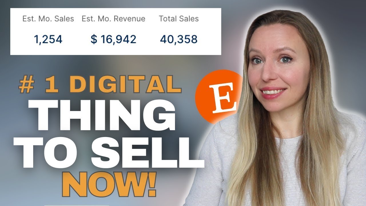 Sell these NOW on Etsy to make money online | What to sell on Etsy 2023 | Digital products to sell