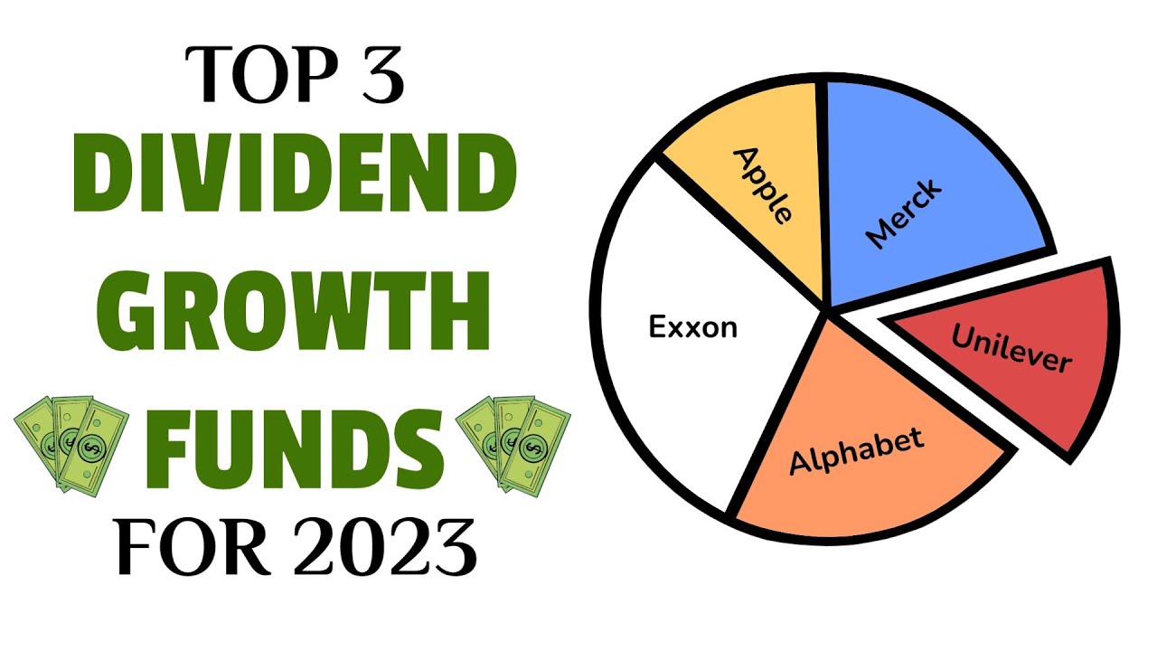 TOP 3 DIVIDEND GROWTH FUNDS TO INVEST IN 2023! | Passive Income Investing