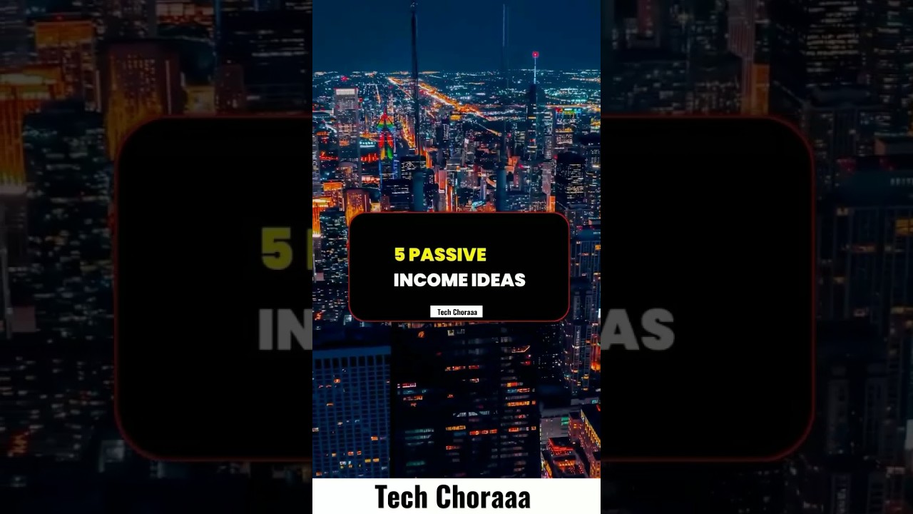5 Passive income ideas | earn online money | money making business ideas | #shorts #earnmoney