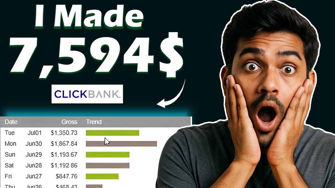 ClickBank Affiliate Marketing: How I Made $7K Fast! #ClickBank #AffiliateMarketing