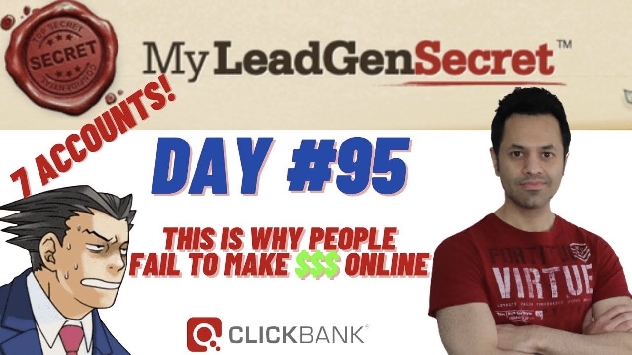 My Lead Gen Secret - Day #95 Using Clickbank | Make Money Online 2022 Legit Method