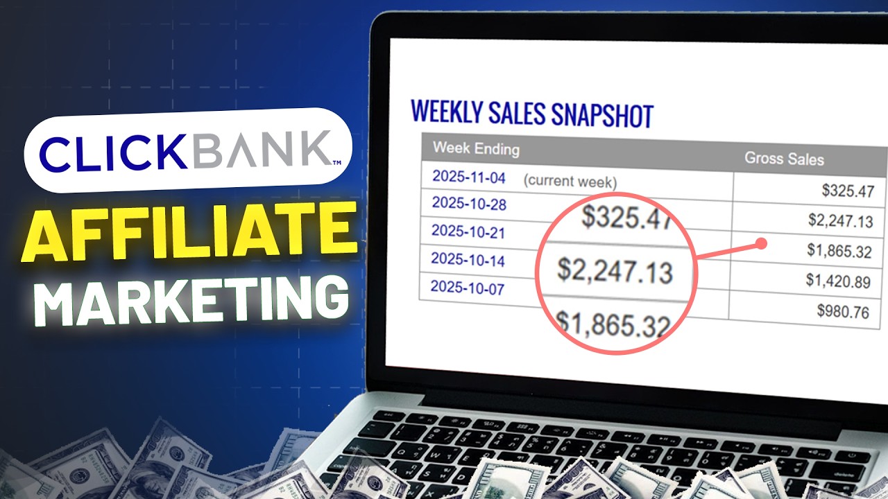 ClickBank Affiliate Marketing Tutorial For Beginners (Step-by-Step)