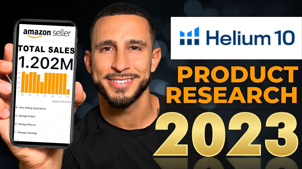 Helium 10 Product Research + Keyword Research For Amazon FBA Products 2023