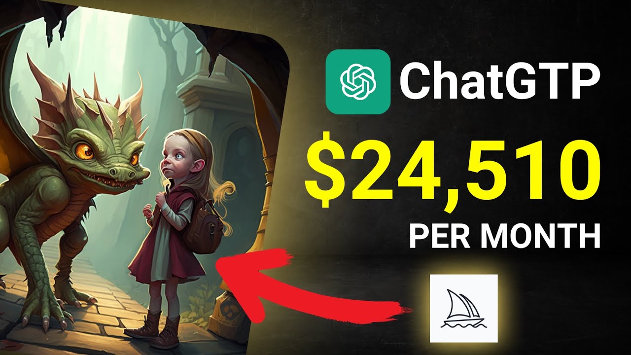 Make PASSIVE INCOME With ChatGPT & Midjourney AI In 2023